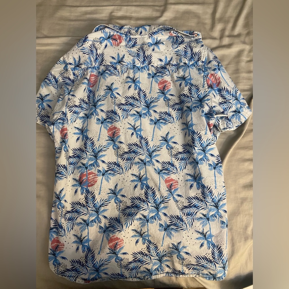 Denim & Flower Ricky Singh Hawaiian Shirt M